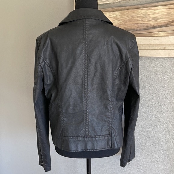 Black Loft biker type jacket. Like new condition. - Picture 5 of 14